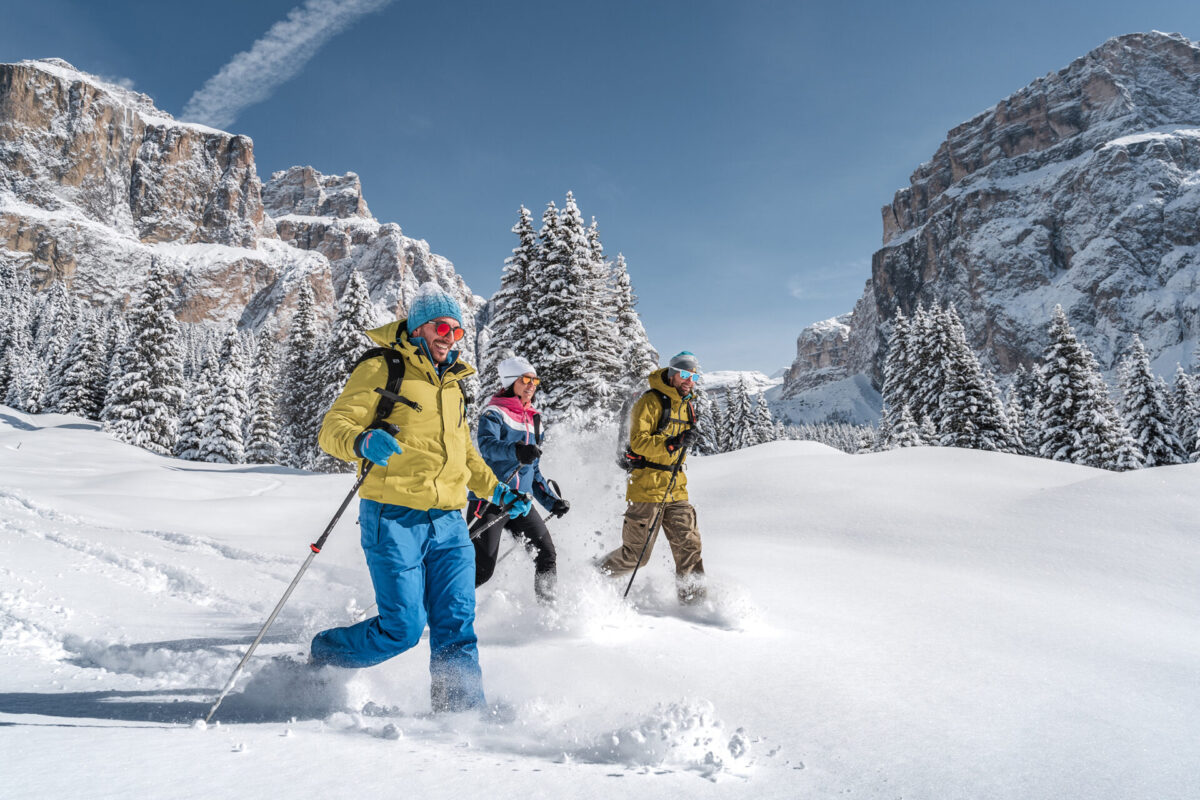 Val di Fassa in inverno senza sci